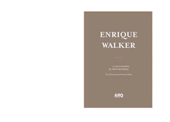 Enrique Walker | Bajo Constricción
