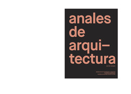 Anales de Arquitectura 2019-2020