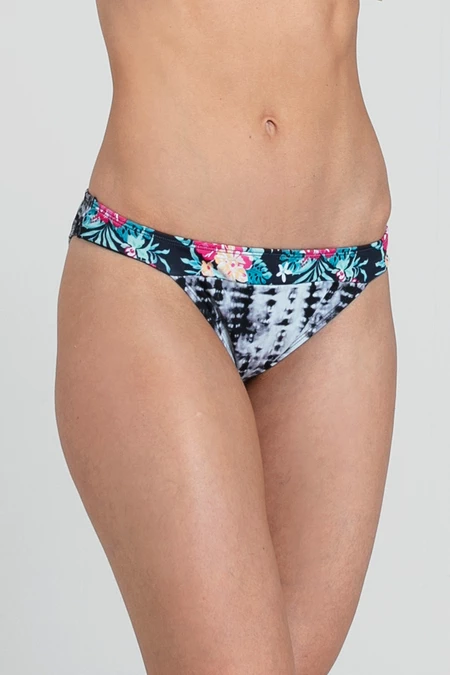 Bottom Bikini Two Print Negro