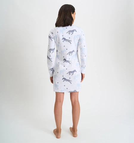 Camisa Rocio Blanco Estampado - vista alternativa