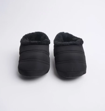 Pantuflas Puffy Man Negro