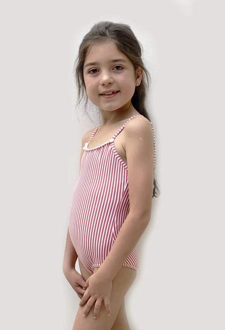 Traje de Baño Borla Kids Rojo