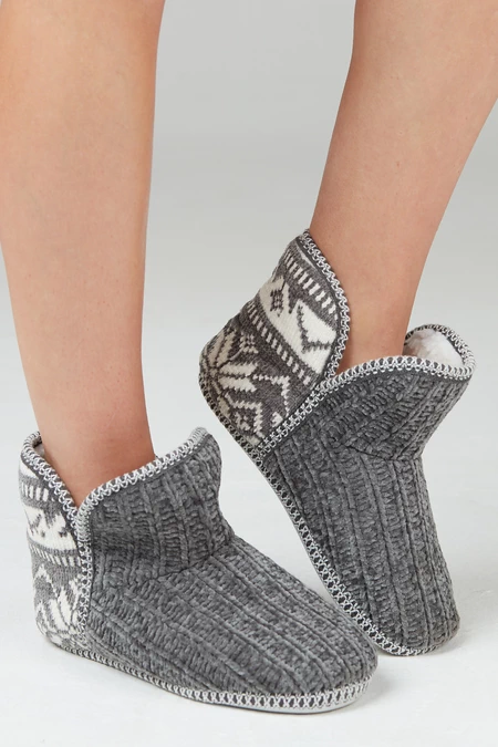 Bota Chenille Charcoal - vista alternativa