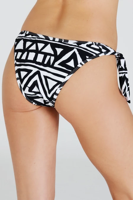Bottom Bikini Amarra BL Negro - vista alternativa
