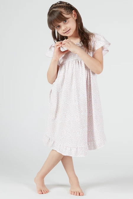 Camisa Baby Paz Niña Rosado