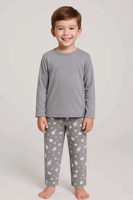 Pijama Tomy Gris