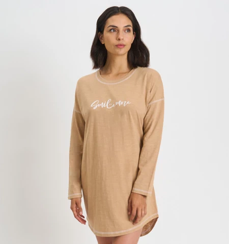 Camisola Lupe Beige Melange - vista alternativa