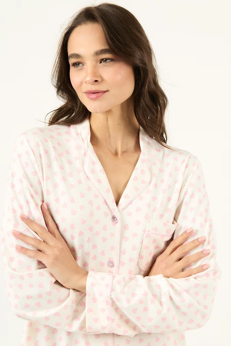 Camisola Bruna Blanco Estampado - vista alternativa