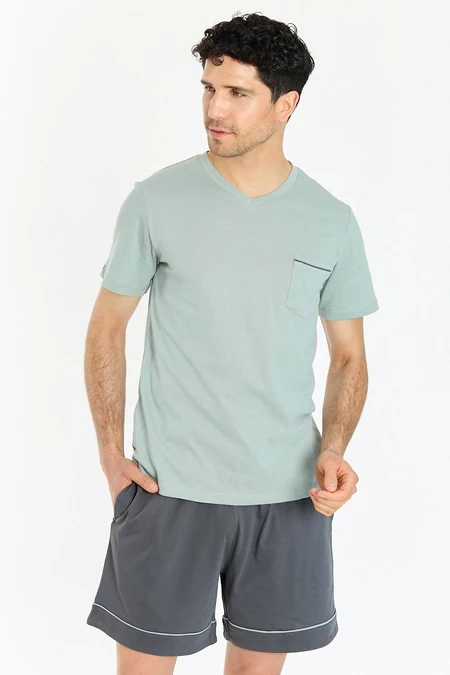 Pijama Berlin Short Verde - vista alternativa