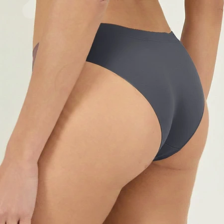 Tripack Set Bikini Algodon Malva - vista alternativa