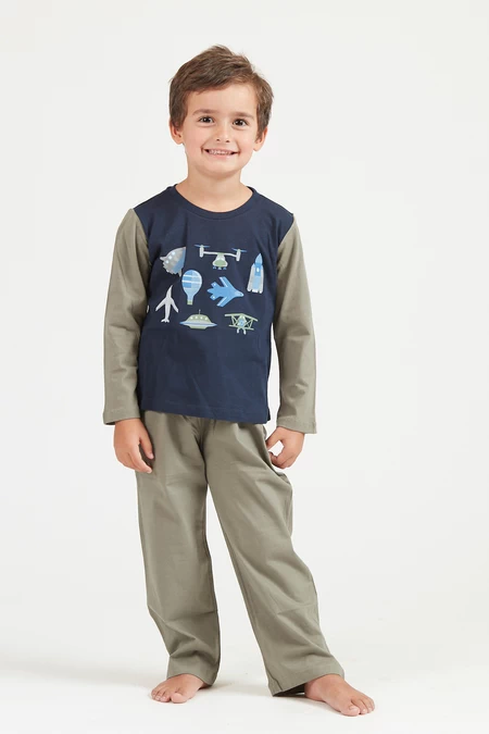 Pijama Tomy Kids Verde