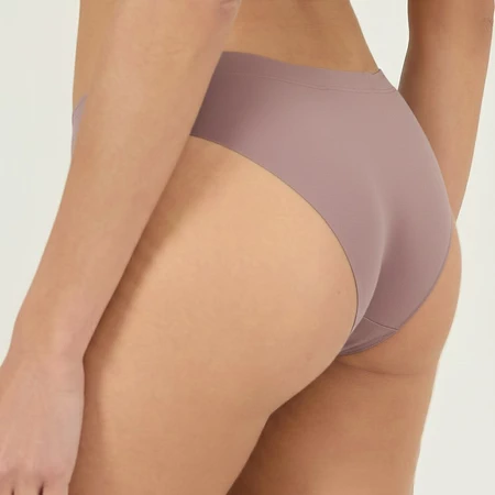 Tripack Set Bikini Algodon Malva