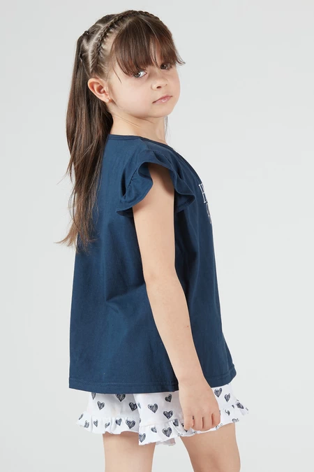Pijama Jose Short Kids Azul - vista alternativa