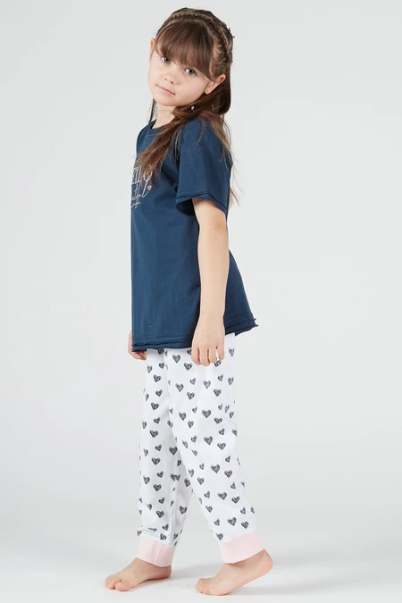 Pijama Benita Kids Azul - vista alternativa