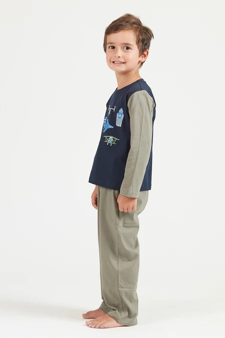 Pijama Tomy Kids Verde - vista alternativa
