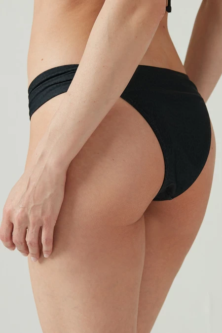 Bottom Bikini Jose Negro Estampado - vista alternativa