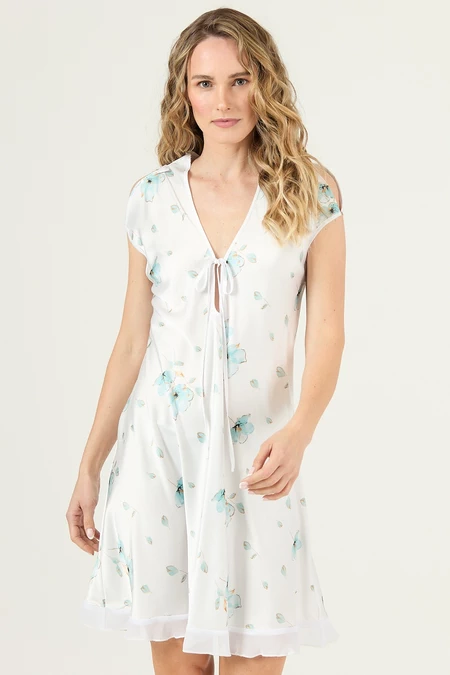 Camisola Sesgo Blanco Estampado - vista alternativa