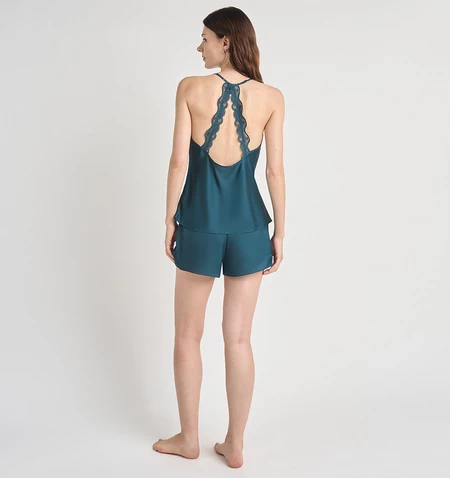 Pijama Lore Lace Verde - vista alternativa