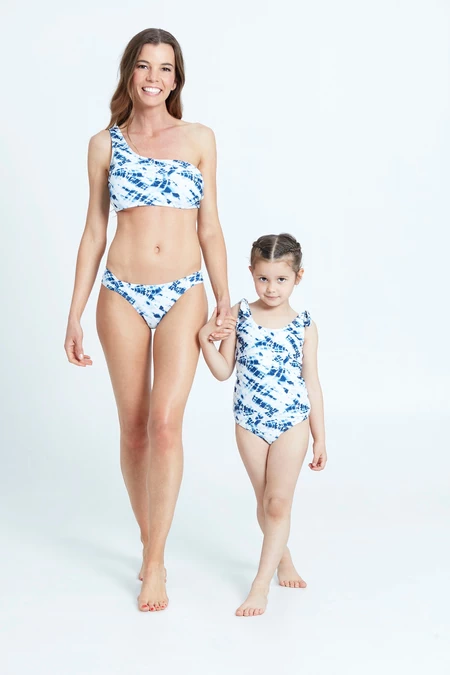 Traje de Baño Angi Kids Azul - vista alternativa