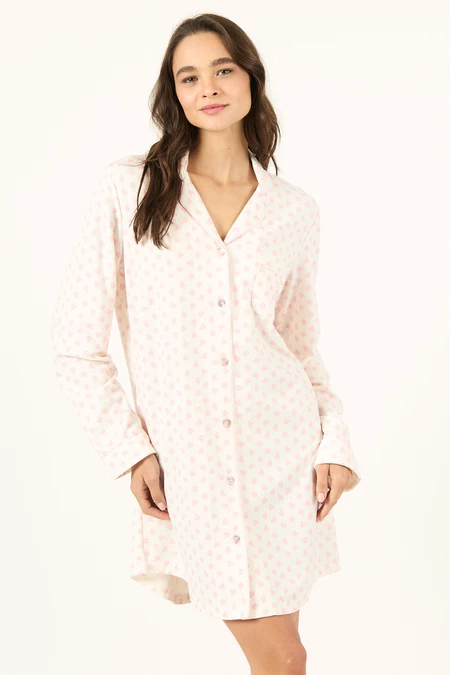 Camisola Bruna Blanco Estampado