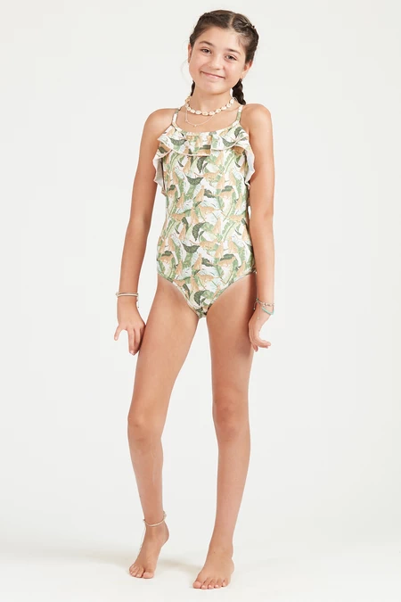 Traje de Baño Vuelos Kids Rosado