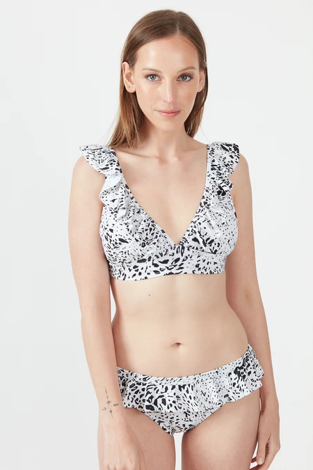Bottom Bikini Elisa Gris Claro - vista alternativa