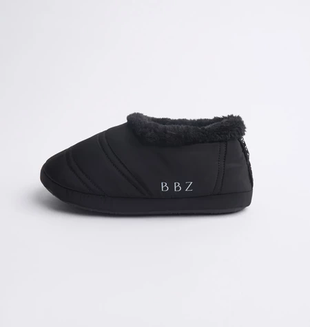 Pantuflas Puffy Man Negro - vista alternativa