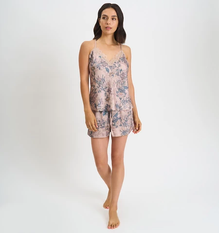 Pijama Lore Lace Beige Est