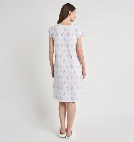Camisa Socorro Blanco Estampado - vista alternativa