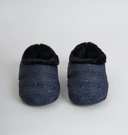 Pantuflas Puffy Animal Print