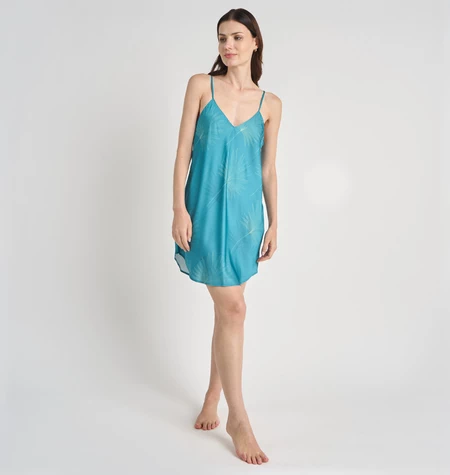 Mini Cami Verde Estampado