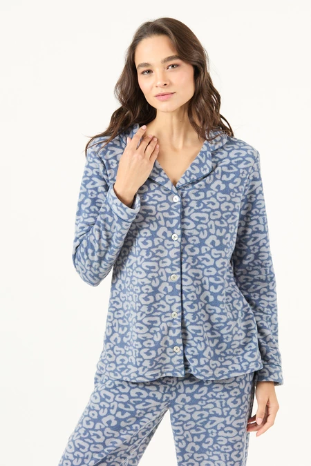 Pijama Sport Polar Azul