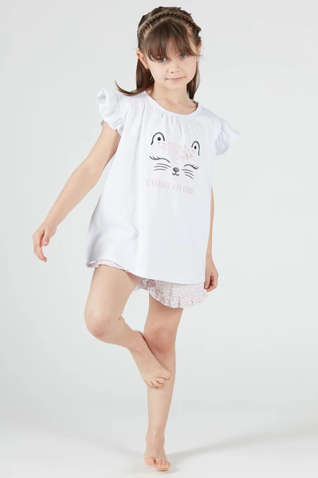 Pijama Jose Short Kids Rosado