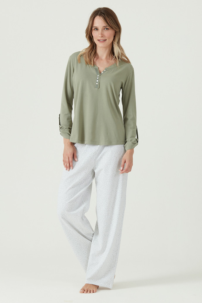 Pijama Rayas Manga Larga Verde - 37575.jpg