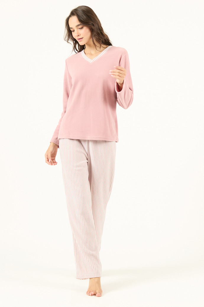 Pack Pijama Polar Malva - Pijama Pack Polar Malva (1).jpg
