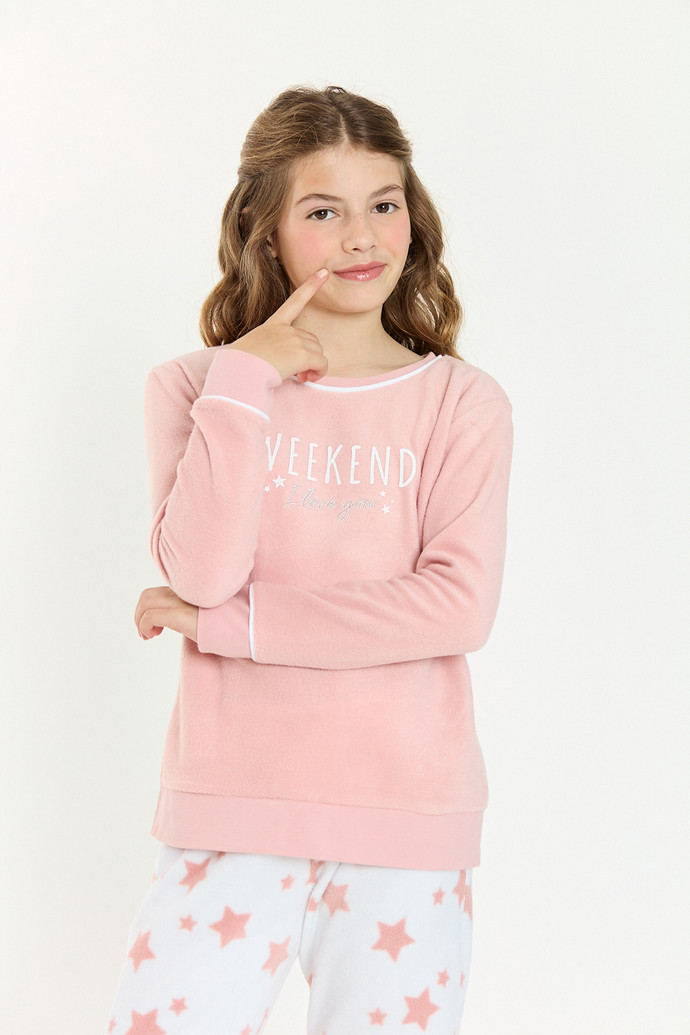 Pijama Cuello Polar Kids Rosado - 240724 BBZ4011.jpg