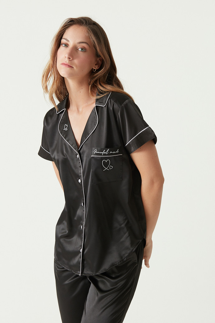 Pijama Roma Manga Corta Negro - 39265.jpg
