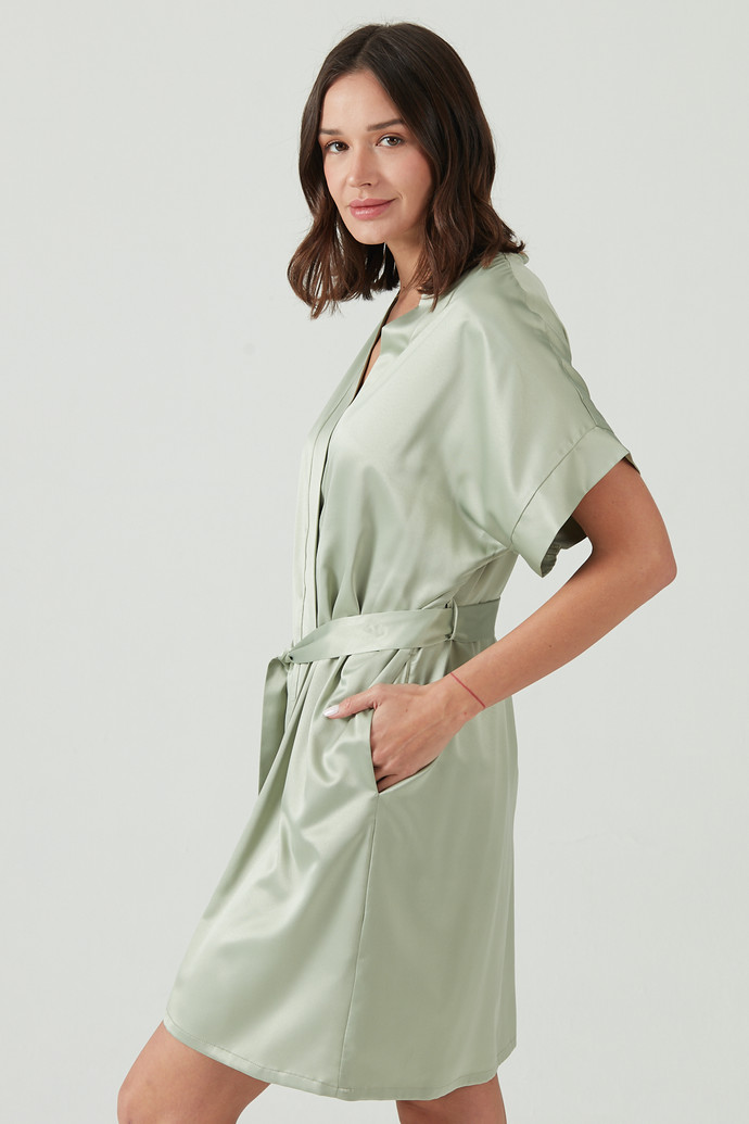 Bata Mini Satín Verde - 0092.jpg