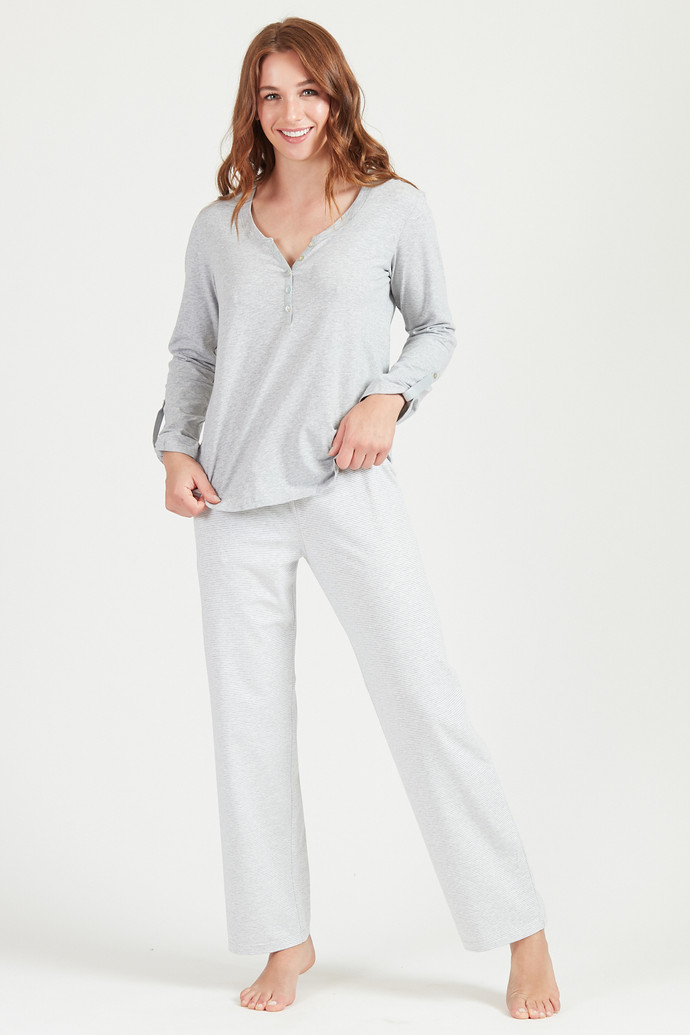 Pijama Rayas Manga Larga Gris - 0203.jpg