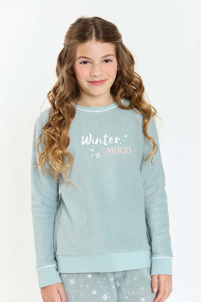 Pijama Cuello Polar Kids Celeste - 240724 BBZ3931.jpg