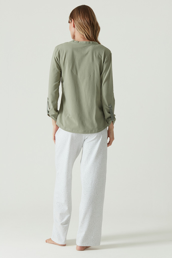Pijama Rayas Manga Larga Verde - 37586.jpg