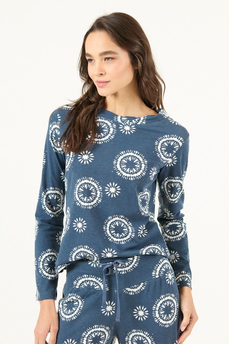 Pijama Praga Azul