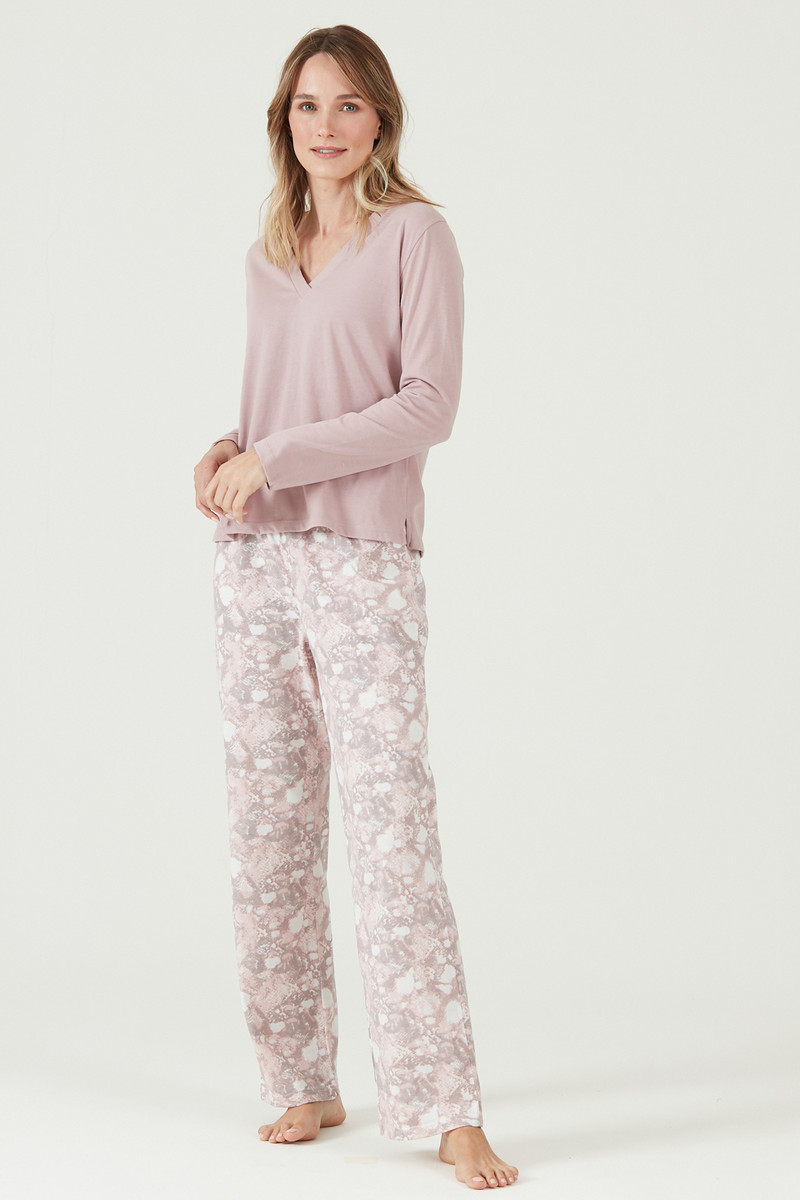 Pijama New Oli Malva