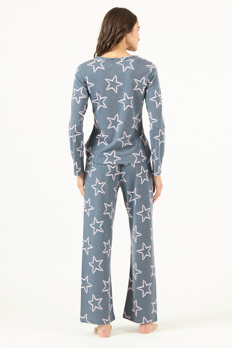 Pijama Praga Gris