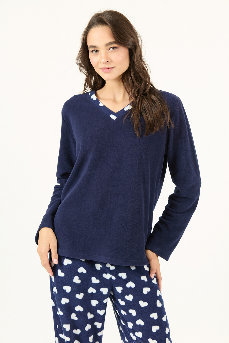 Pack Pijama Polar Azul