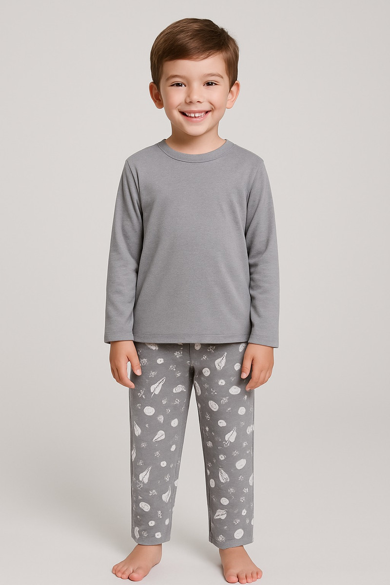 Pijama Tomy Gris