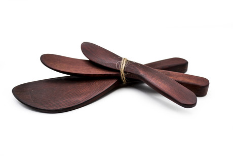 Set 3 cuchillos - paletas madera alerce