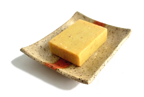 Porta jabón en gres