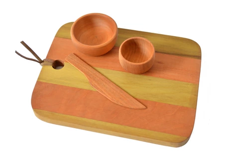 Tabla aperitivo en maderas nativas