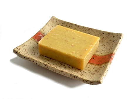 Porta jabón en gres